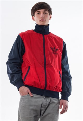 VINTAGE ADIDSA ORIGINALS TRACKSUIT 90S RED BLUE