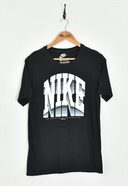 Vintage Nike T-Shirt Black Small