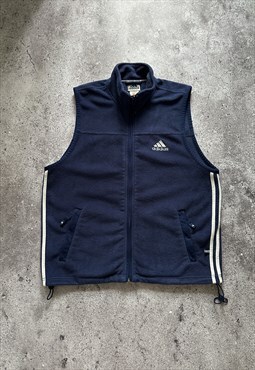 Vintage Adidas Fleece Vest Gilet