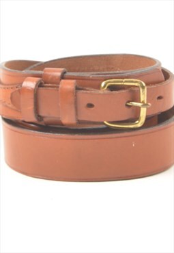 Vintage Leather Brown Belt - M