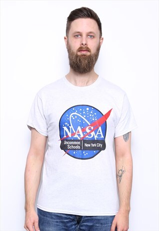 VINTAGE NASA PRINTED T-SHIRT