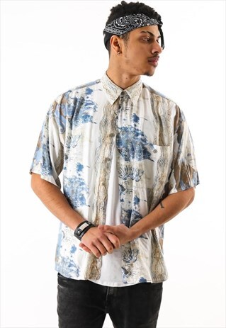 VINTAGE PATTERN SHIRT PSAW215D