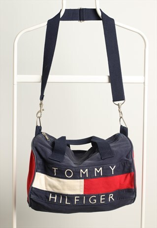 Vintage Tommy Hilfiger Skript Shoulder Bag 