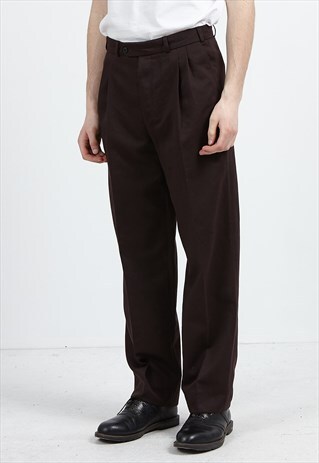 VINTAGE BROWN CANDA TROUSERS BOTTOMS