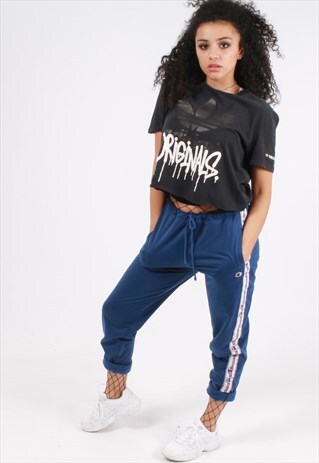 VINTAGE ADIDAS CROPPED T-SHIRT