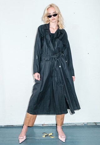 VINTAGE OVERSIZED TRENCH COAT / UNISEX