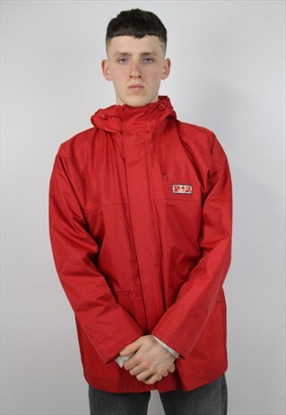 VINTAGE 90'S SHELL RAIN JACKET