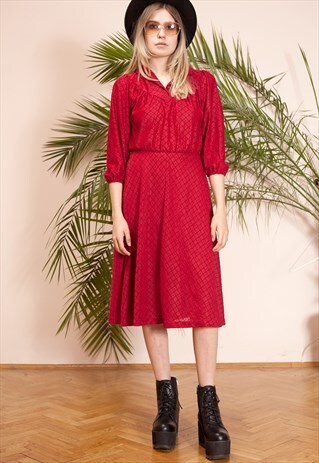 BEAUTIFUL 3/4 SLEEVE PRAIRIE DRESS