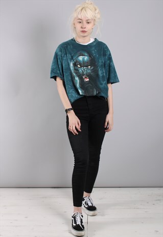 VINTAGE ANIMAL PRINT T-SHIRT