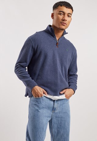 VINTAGE RALPH LAUREN 1/4 ZIP SWEATSHIRT