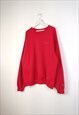 VINTAGE CHAMPION SWEATSHIRT EMPE IN RED XL