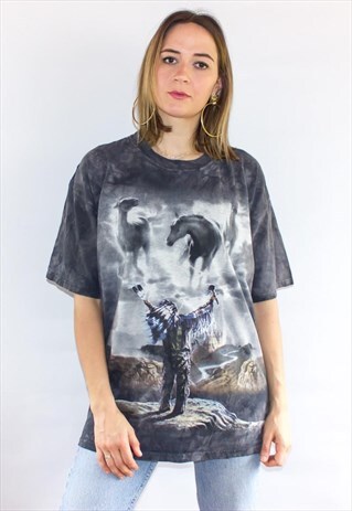 VINTAGE TIE DYE CHIEF T-SHIRT