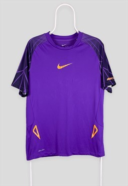 Nike Mercurial Centre Swoosh Running T-Shirt Purple Orange
