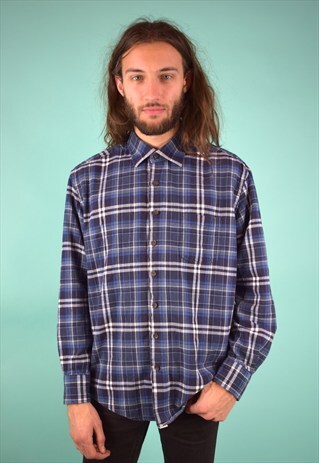 VINTAGE 90'S CHECKED SHIRT