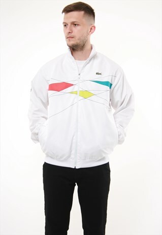 VINTAGE OLDSCHOOL LACOSTE RARE TRACK JACKET 14143