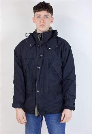VINTAGE 90S HELLY HANSEN FLEECE LINED SPORTS JACKET