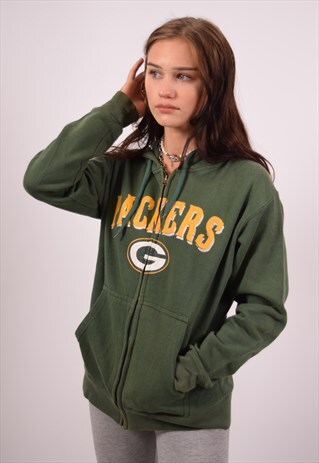 VINTAGE NFL PACKERS HOODIE SWEATER GREEN