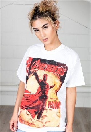 AVENGERS AGE OF ULTRON VISION COVER UNISEX T-SHIRT