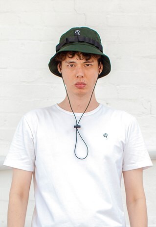 FLETCHER BUNGEE BUCKET HAT - KHAKI