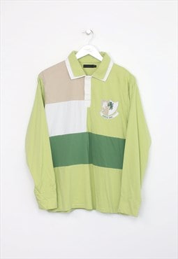 Vintage New Look polo shirt in green. Best fits M