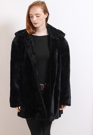 VINTAGE FAUX FUR JACKET