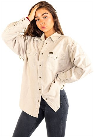 VINTAGE WRANGLER CORDUROY SHIRT S851