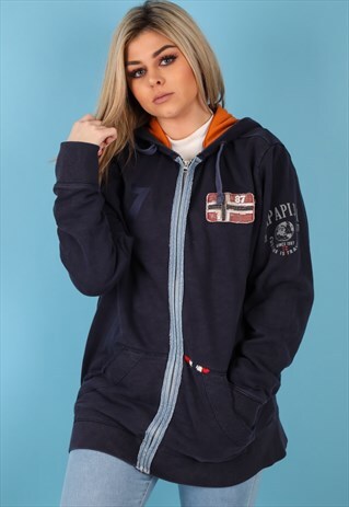 VINTAGE NAPAPIJRI HOODIE IN MULTI NH73