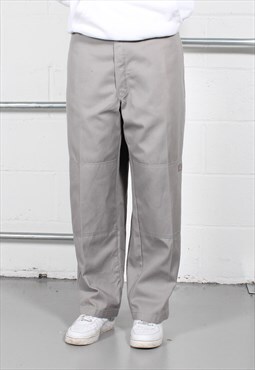 Vintage Dickies Chino Trousers Grey Skater Cargo Pants W38