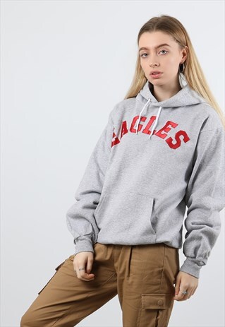 grey vintage champion hoodie