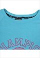 VINTAGE CHAMPION NEW YORK SWEATSHIRT BLUE LADIES MEDIUM