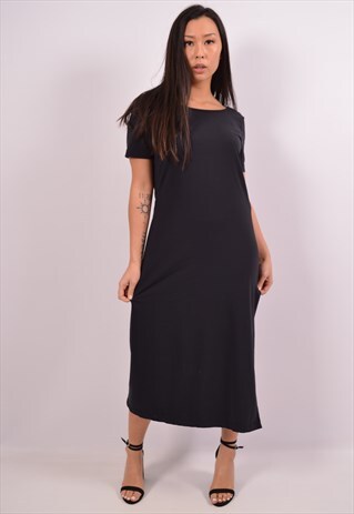 VINTAGE MOSCHINO TOP DRESS BLACK