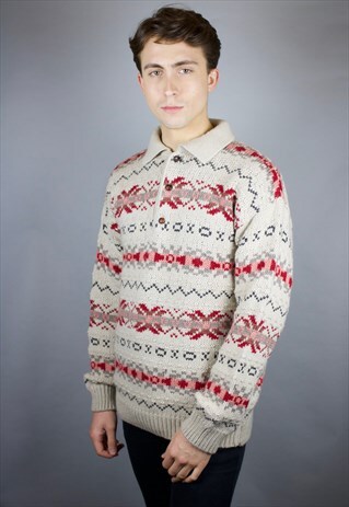 RARE VINTAGE MISSONI JUMPER IN HEAVYWEIGHT WOOL BLEND