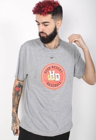 VINTAGE NIKE T-SHIRT GREY
