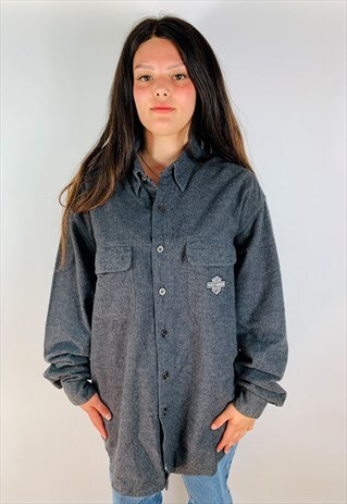 HARLEY-DAVIDSON EMBROIDERED SHIRT