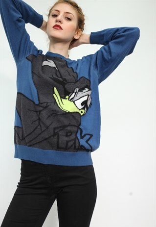 RARE ICEBERG VINTAGE CREW NECK JUMPER KNITTED SWEATSHIRT