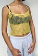 LACE CAMI IN YELLOW