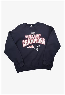 2004 New England Patriots NFL Super Bowl Sweatshirt Navy XL