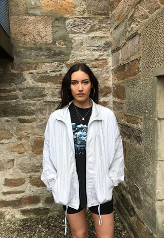 ADIDAS ORIGINALS VINTAGE WINDBREAKER SHELL FESTIVAL JACKET