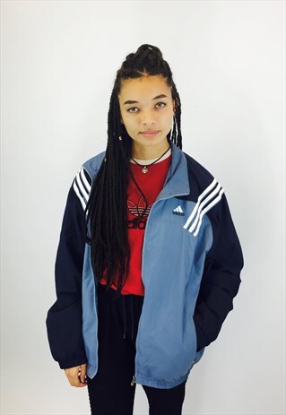 ADIDAS CLASSIC 3 STRIPE WINDBREAKER JACKET