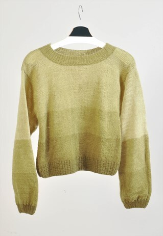 VINTAGE 00S HANDMADE KNITTED JUMPER
