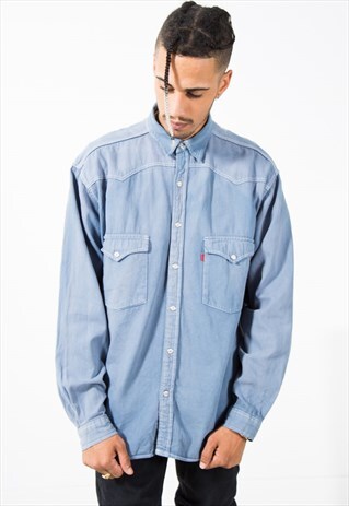 VINTAGE 80S LEVI'S SHIRT / S4971
