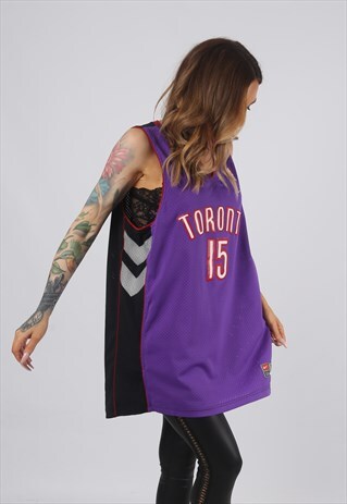 VINTAGE NBA BASKETBALL JERSEY VEST TOP OVERSIZED UK 18 (F2G)