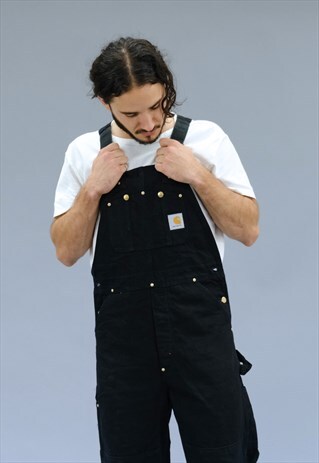 carhartt black dungarees