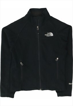 Vintage 90's The North Face Fleece Spellout Zip Up