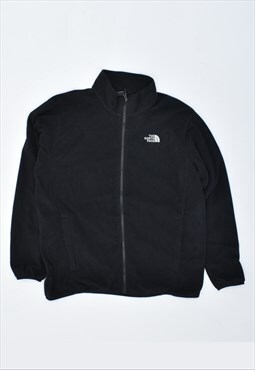 Vintage 90's The North Face Fleece Jacket Black