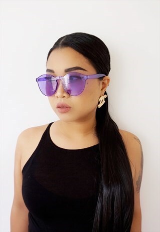 COLOUR SUMMER 90S Y2K OVERSIZE SUNGLASSES SHADES