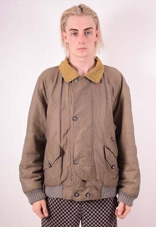 CERRUTI 1881 MENS VINTAGE JACKET XL GREY 90S