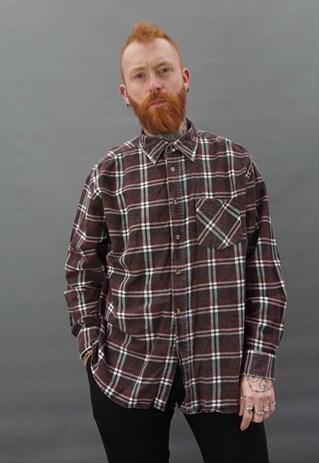 VINTAGE 1990S PLAID SHIRT