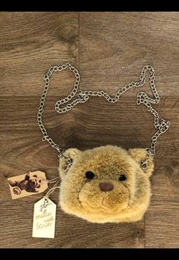 Designer teddy bear bag 