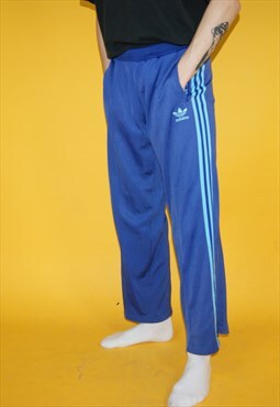 blue and yellow adidas tracksuit